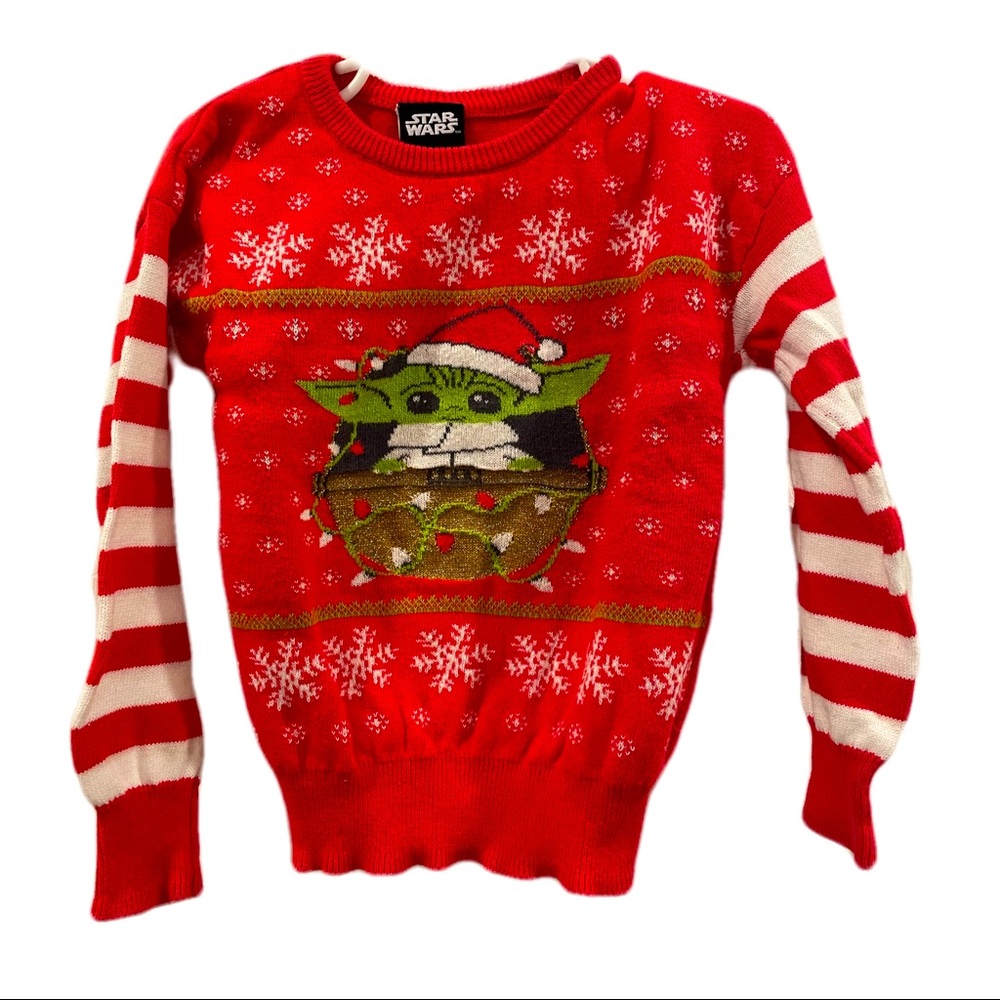 Target Baby Yoda Grogu Ugly Sweater